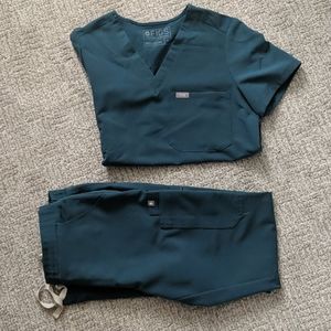 Figs Catrina Scrub Top